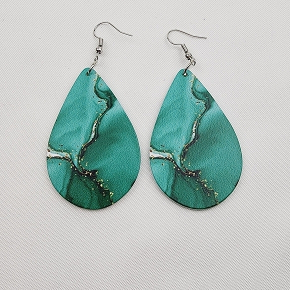 Boho Dangling Wooden Fashion Earrings - Picture 5 of 8